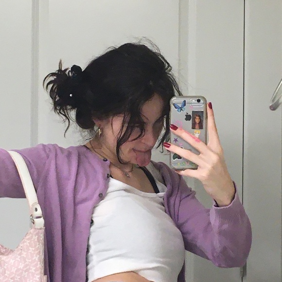 Lavender cardigan - Picture 2 of 5